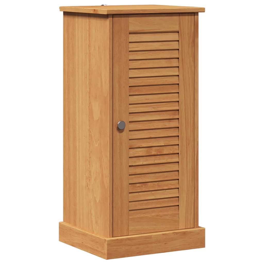 vidaXL Badezimmerschrank VIGO Braun und Honigbraun 37,5 x 34 x 80 cm