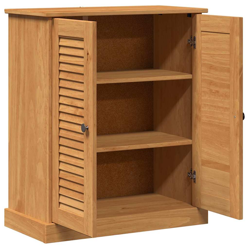 vidaXL Badezimmer Schrank Sonstiges VIGO Braun Massivholz Kiefer