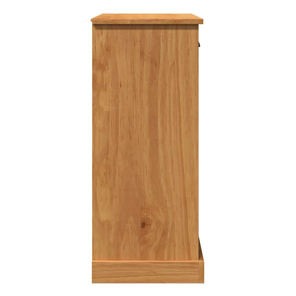 vidaXL Badezimmerschrank VIGO Braun und Honigbraun 68 x 34 x 80 cm