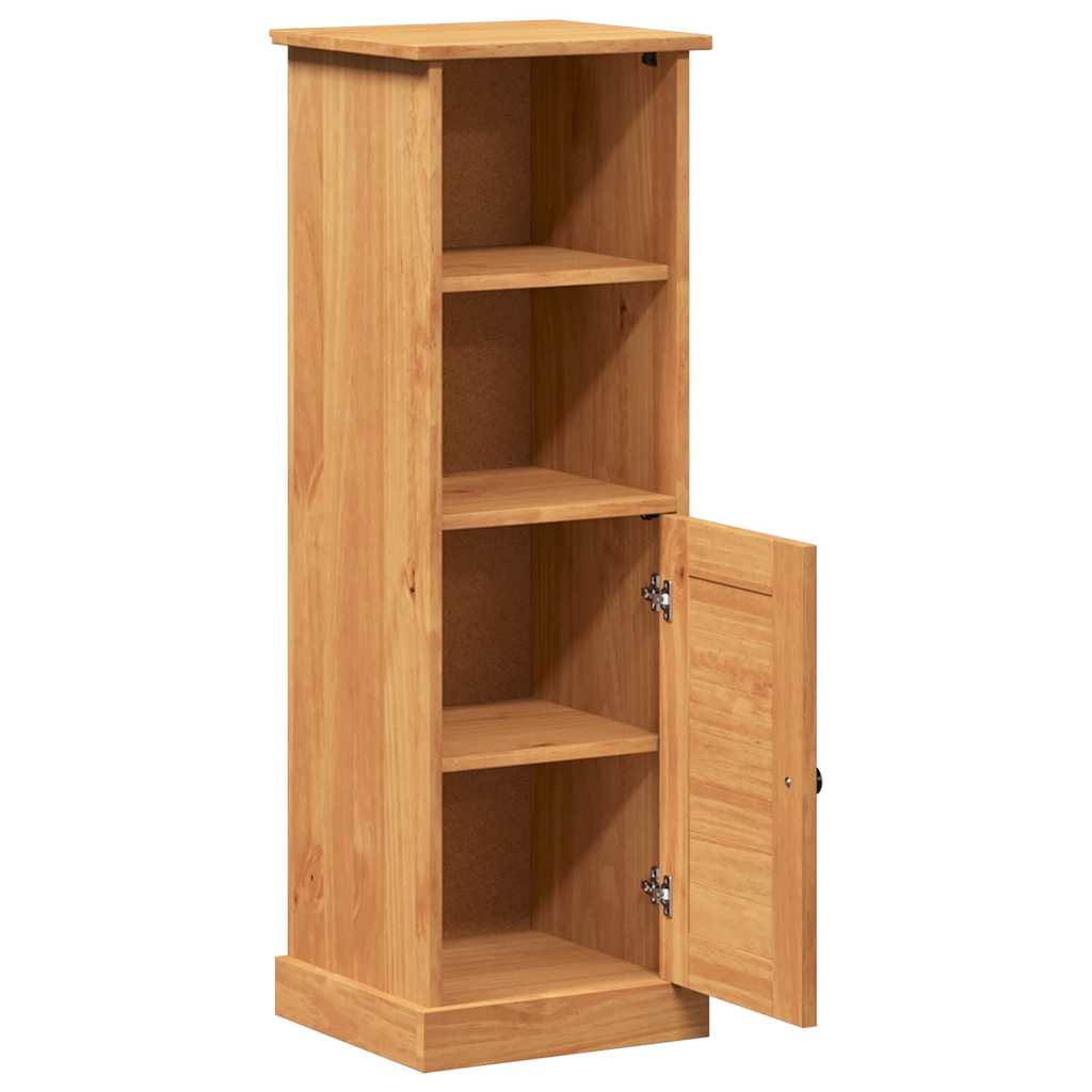 vidaXL Badezimmerschrank VIGO Braun und Honigbraun 37 x 34 x 110 cm