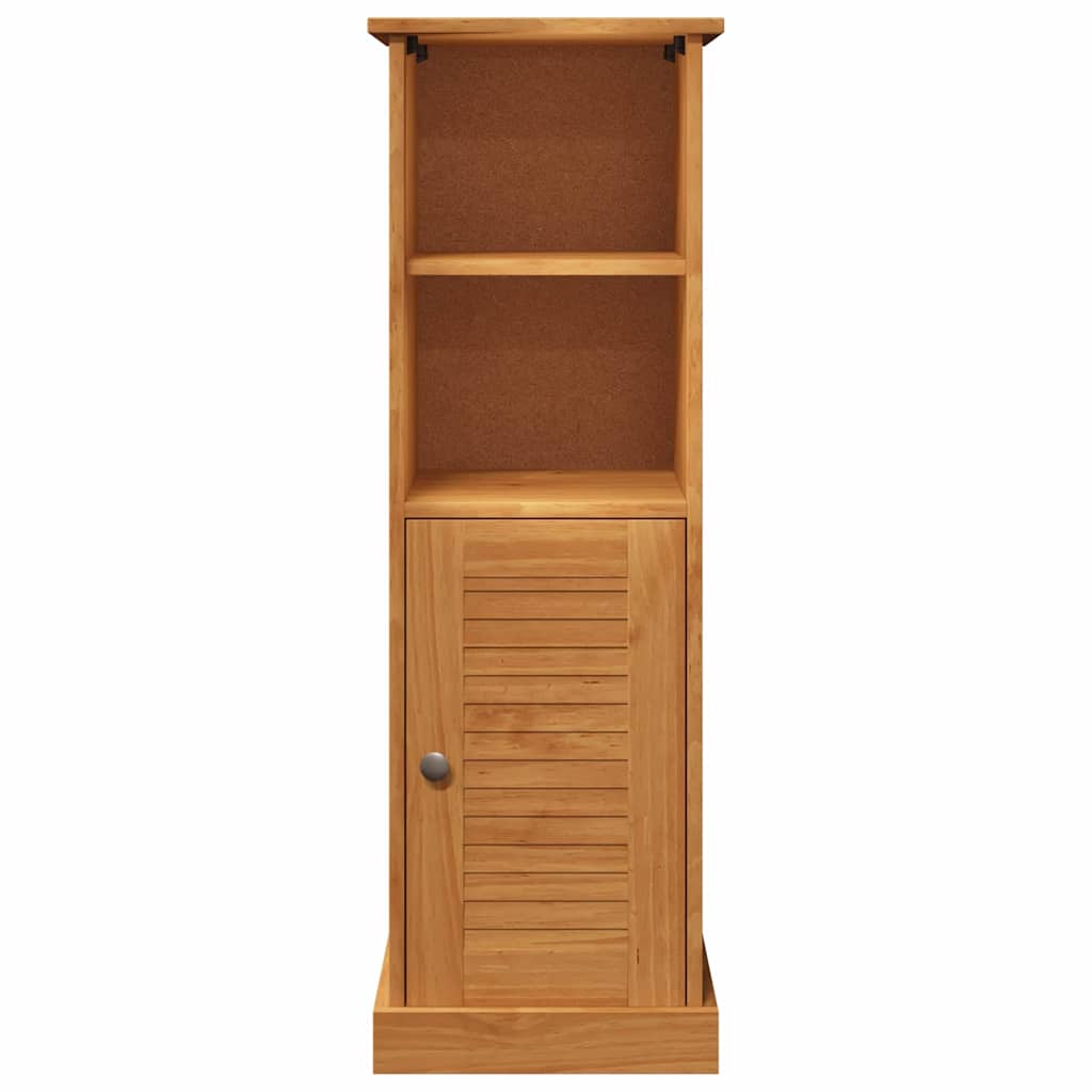 vidaXL Badezimmerschrank VIGO Braun und Honigbraun 37 x 34 x 110 cm