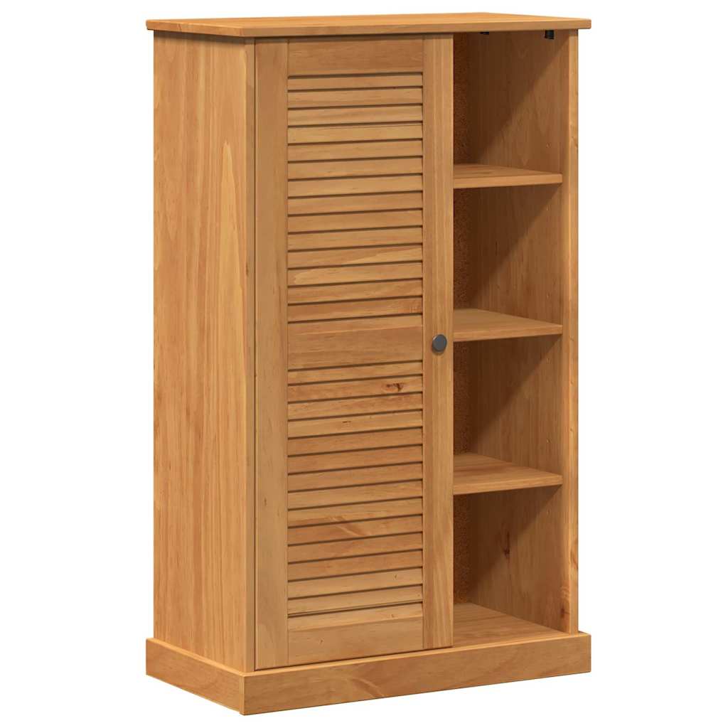 vidaXL Badezimmerschrank VIGO Braun und Honigbraun 68 x 34 x 110 cm
