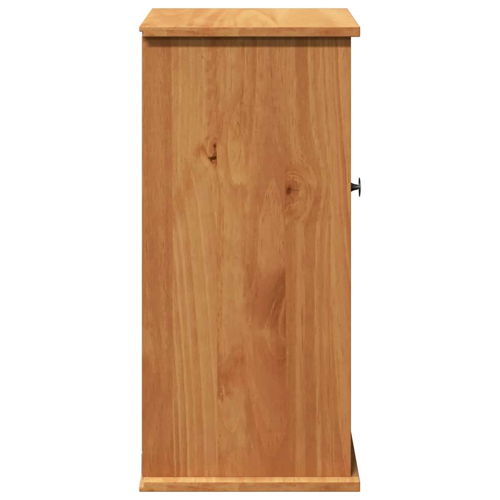 vidaXL Badezimmerschrank VIGO Braun und Honigbraun 37 x 34 x 71,5 cm