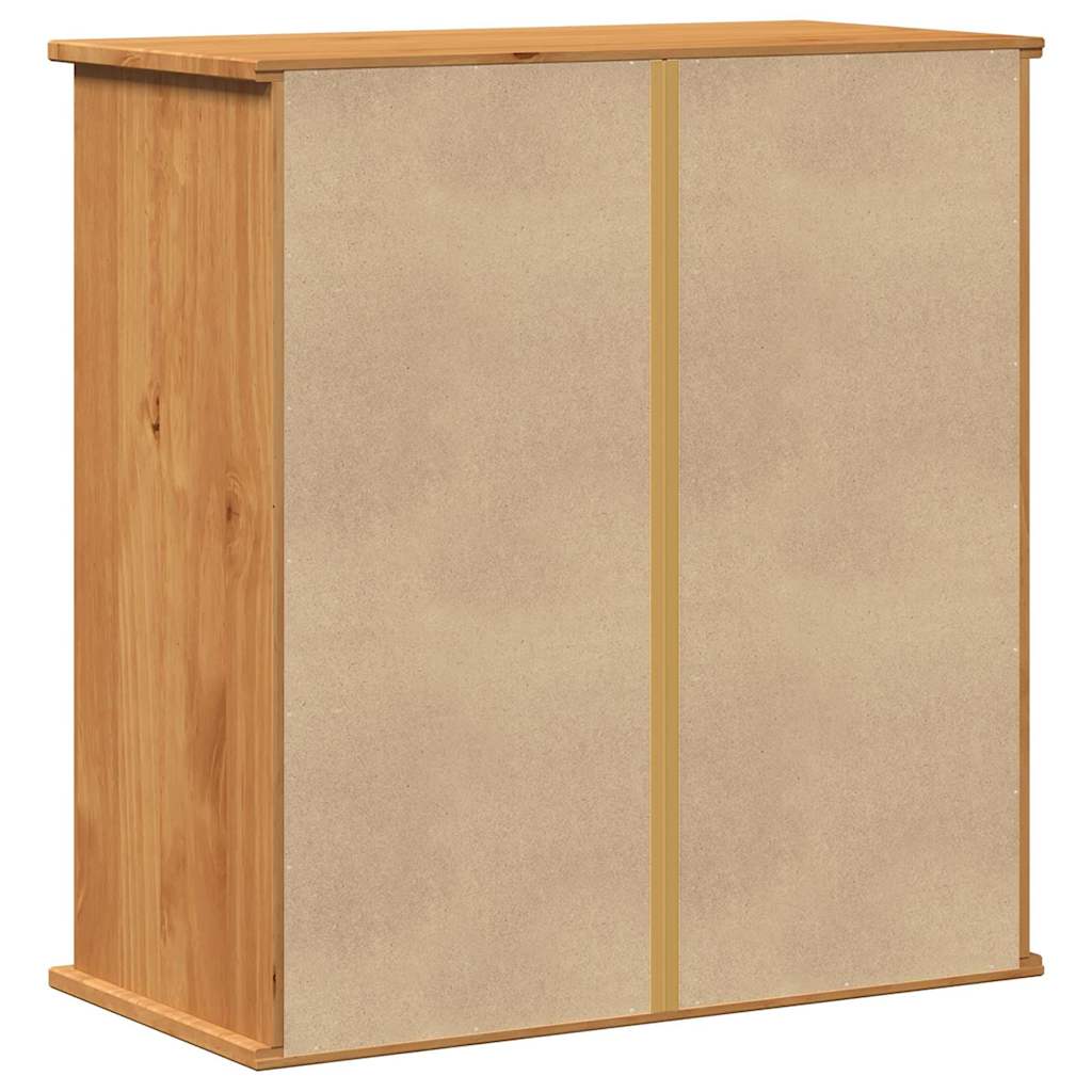 vidaXL Badezimmerschrank VIGO Braun und Honigbraun 67,5 x 34 x 71,5 cm