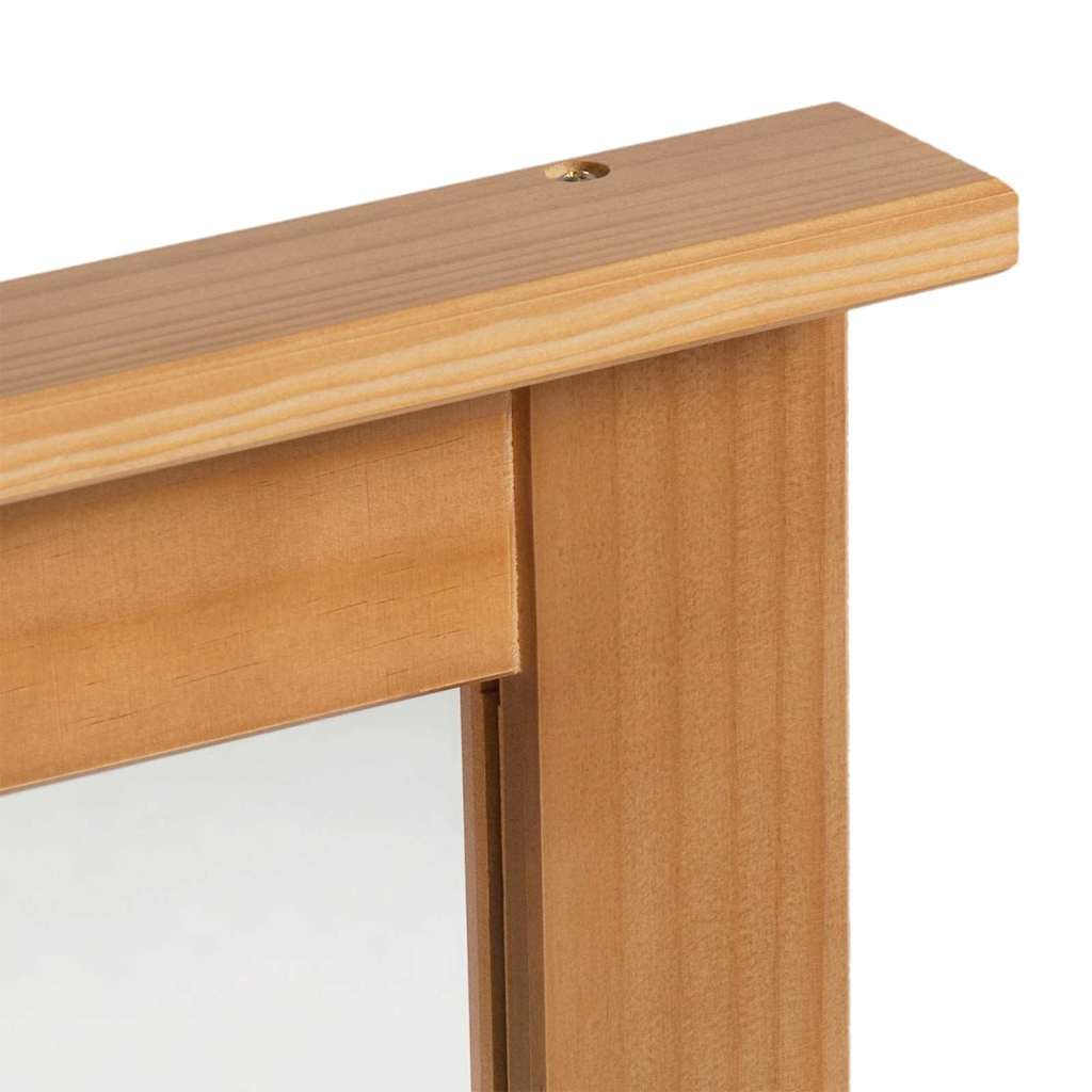 vidaXL Spiegel VIGO Honigbraun 55,5 x 5 x 70 cm Massivholz Kiefer