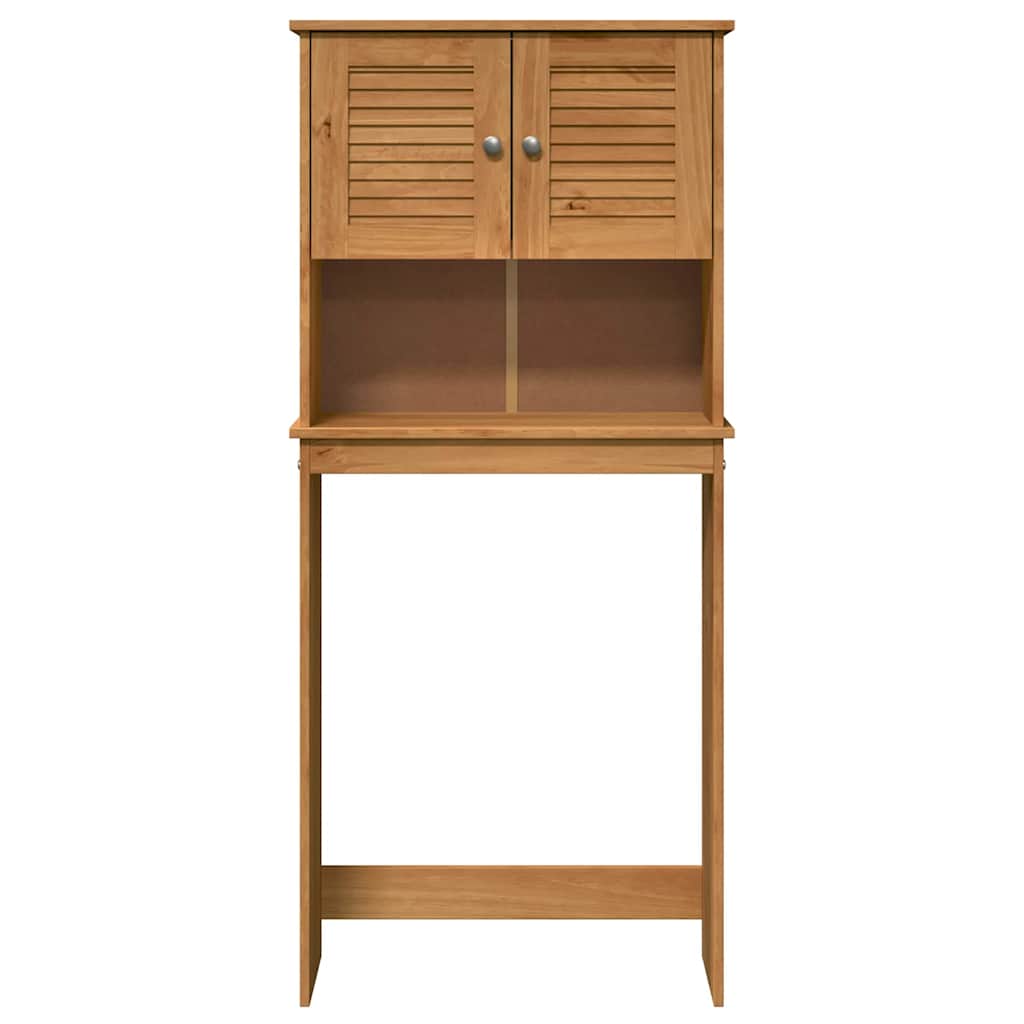 vidaXL Waschmaschinen-Schrank mit Regal VIGO Braun und Honigbraun