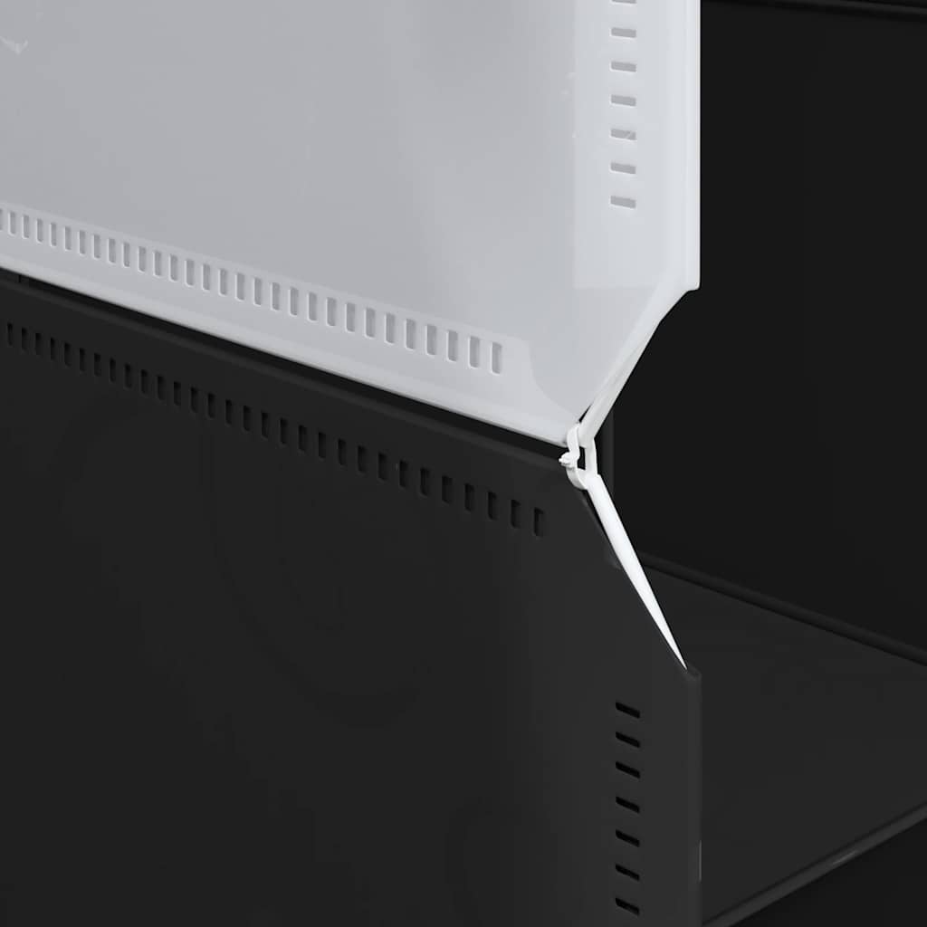 vidaXL Regalsystem mit 12 Würfeln und Aufhängestangen PP