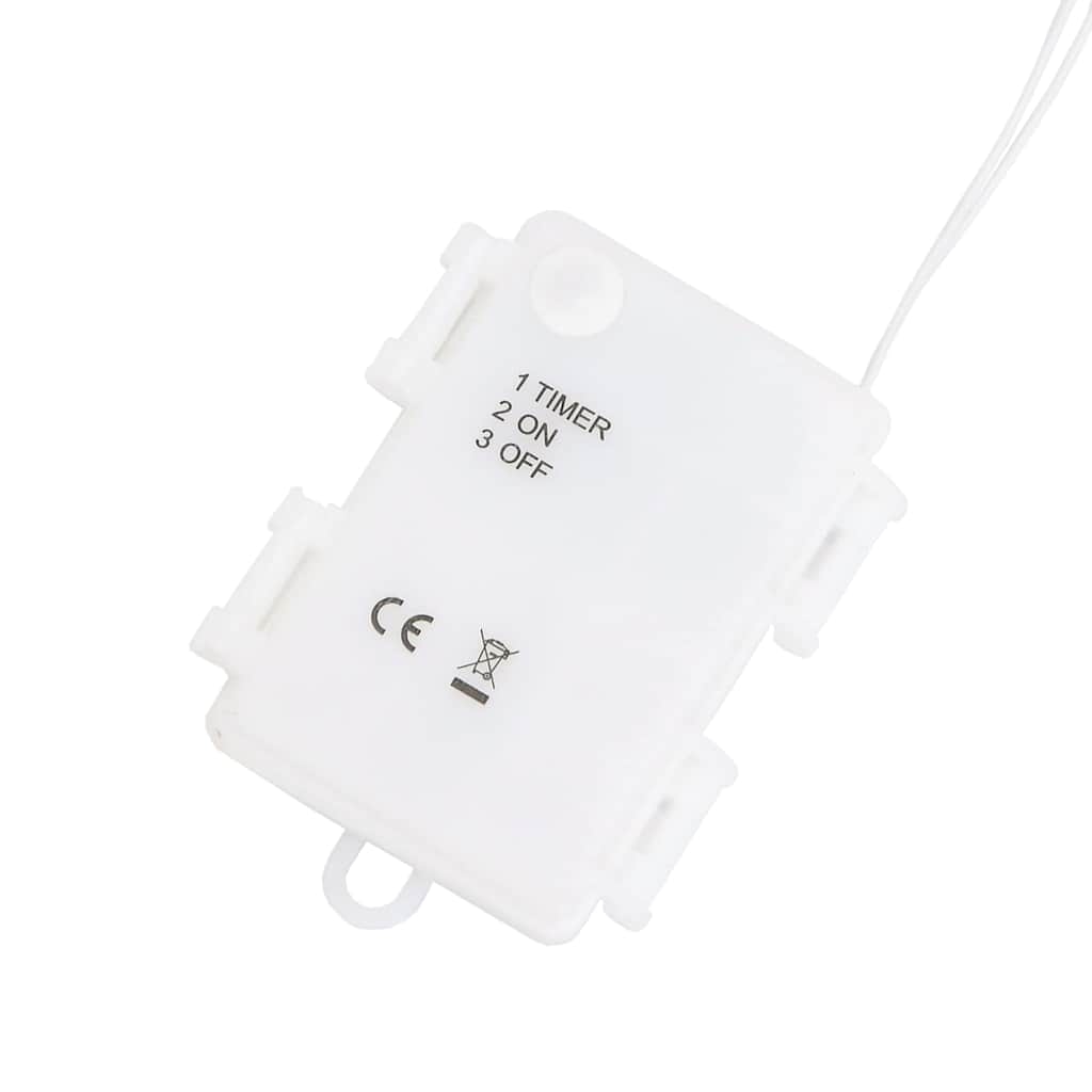 vidaXL Weihnachtsbeleuchtung Rentier-Silhouette 2Stk. 35 LEDs Warmweiß