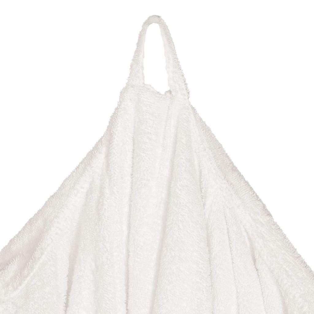 vidaXL Bademantel KINN Weiß S Baumwolle