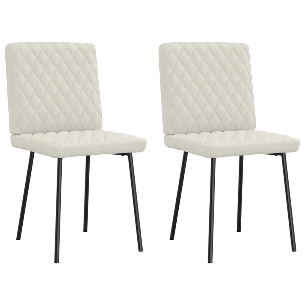 vidaXL Esszimmerstühle 4 Stk. Hellgrau Samt