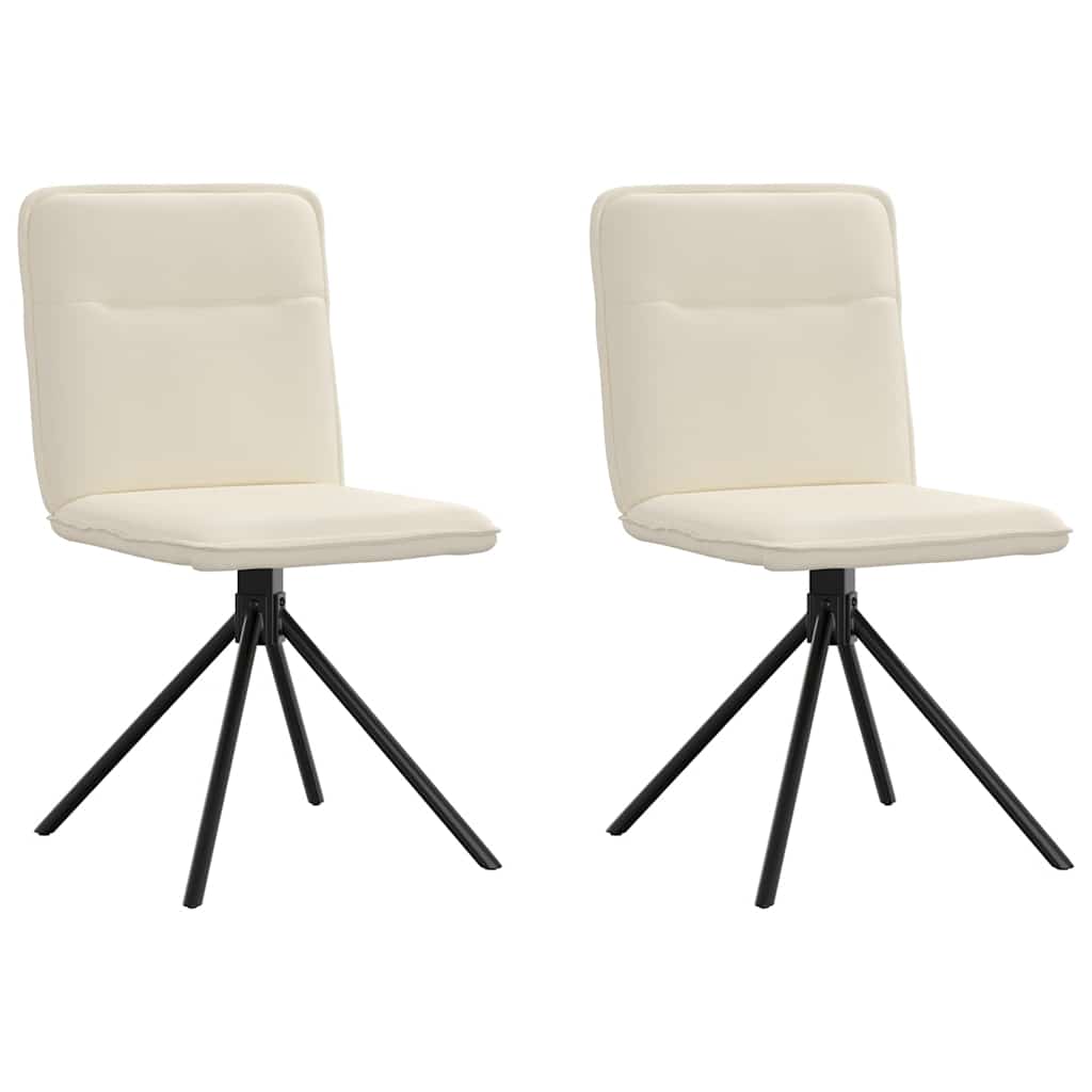 vidaXL Esszimmerstühle 4 Stk. Hellgrau Stoff