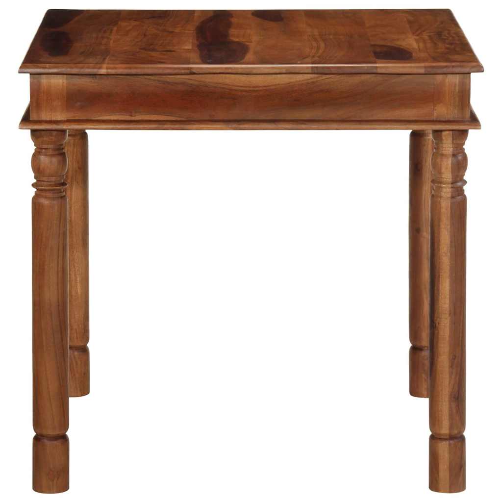 vidaXL Esstisch 80x80x77 cm Massivholz Akazie