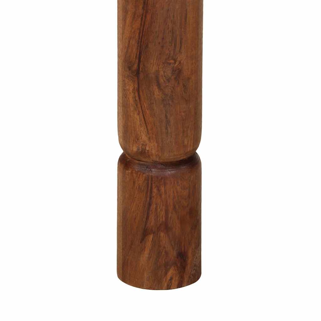 vidaXL Esstisch 80x80x77 cm Massivholz Akazie