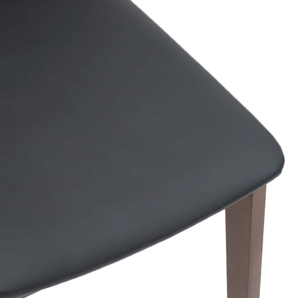 vidaXL Esszimmerstühle mit Kissen 2 Stk. Braun Massivholz Gummibaum