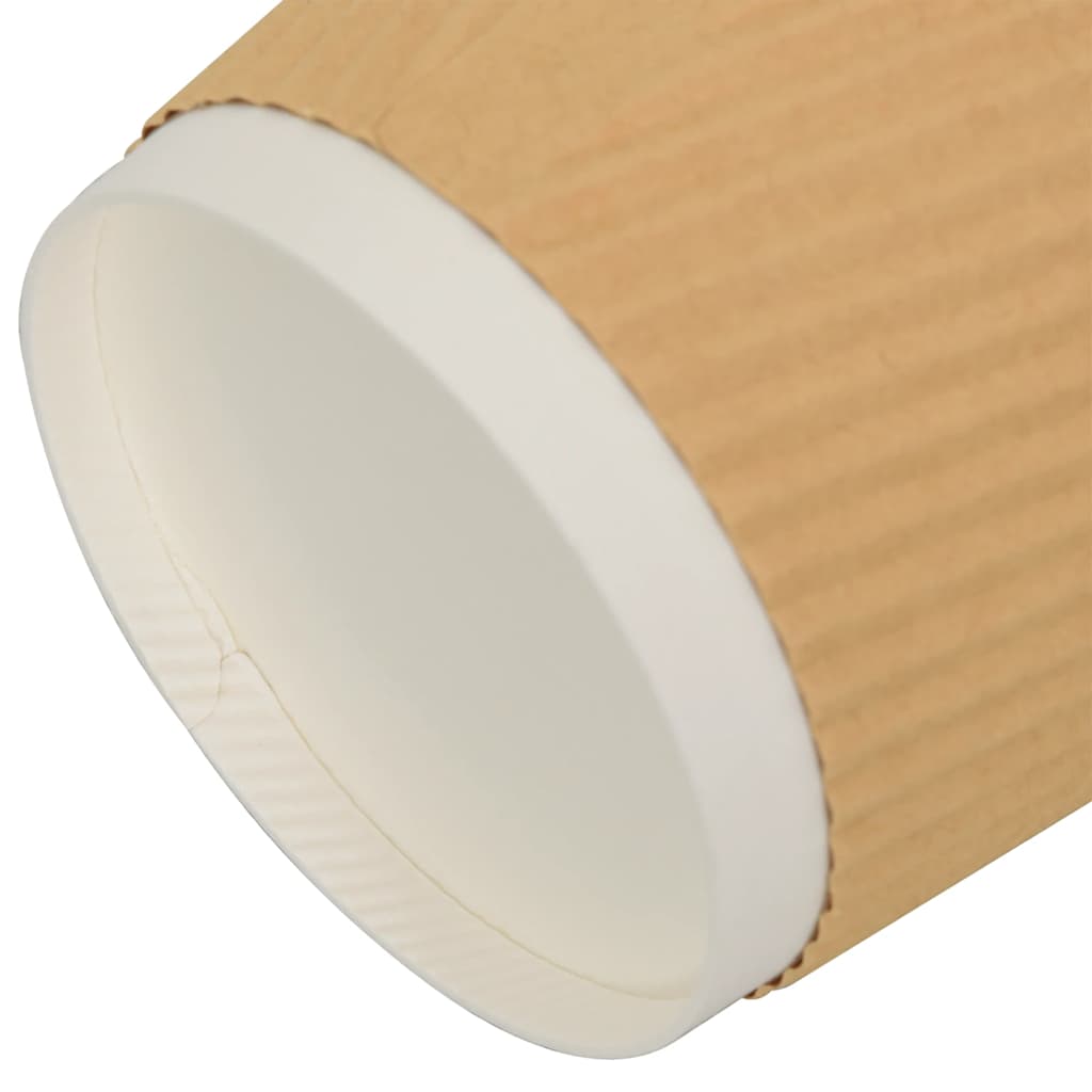 vidaXL Pappbecher 1000 Stk. 4oz 100ml Braun