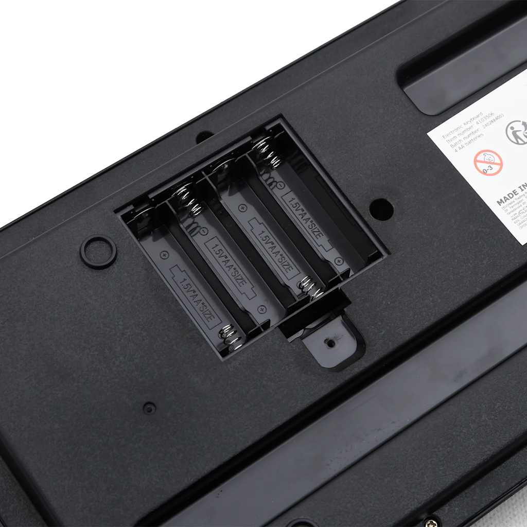 vidaXL 37 Tasten Klavier Elektrisches Keyboard mit Mikrofon für Kinder