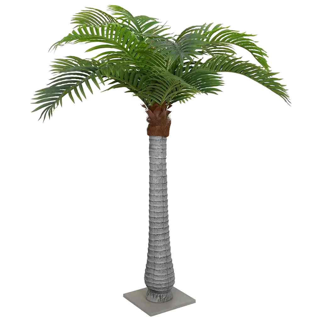 vidaXL Palme Künstlich 6 Blätter 100 cm Grün