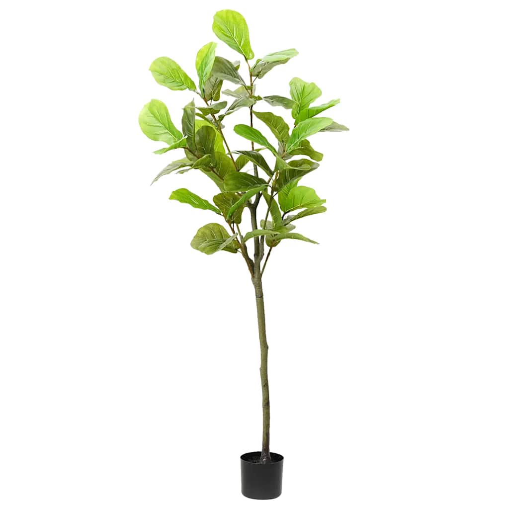 vidaXL Ficusbaum Künstlich 30 Blätter 125 cm Grün