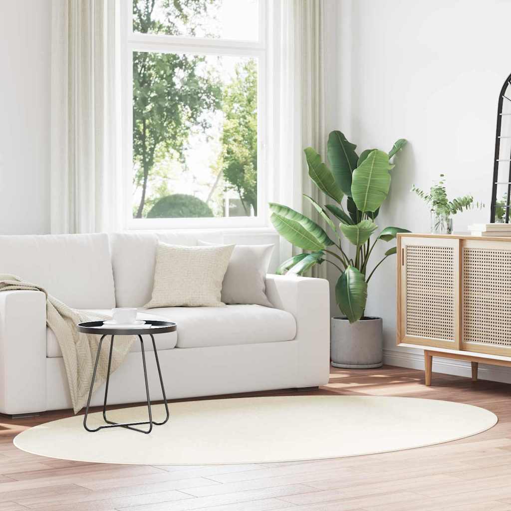 vidaXL Teppich HUARTE Anthrazit 150 x 80 cm 100 %Polyester