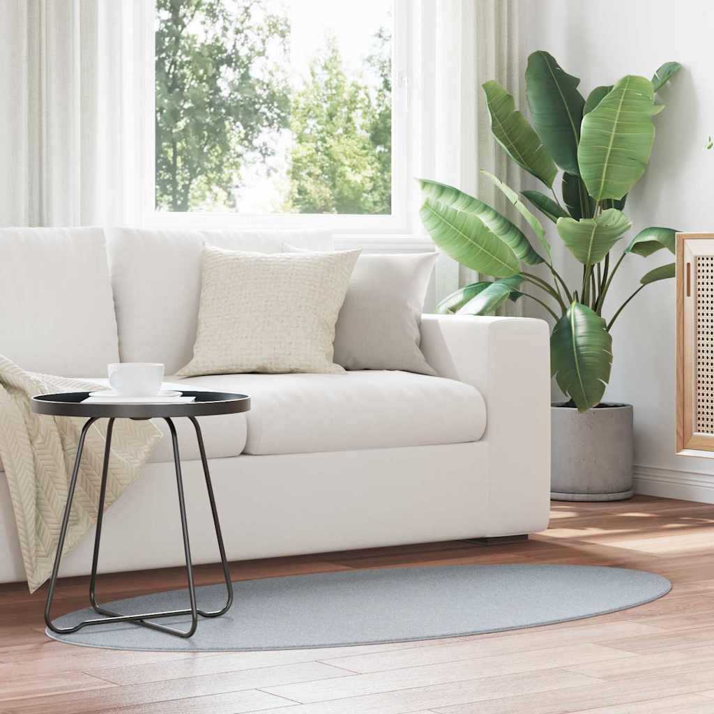 vidaXL Teppich HUARTE Anthrazit 150 x 80 cm 100 %Polyester