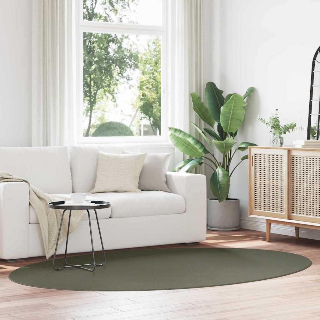 vidaXL Teppich HUARTE Anthrazit 150 x 80 cm 100 %Polyester