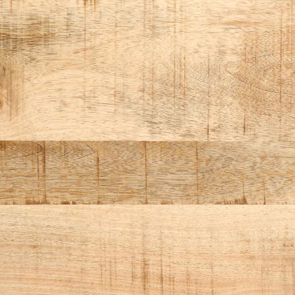 vidaXL Nachttisch 40x32x46 cm Raues Massivholz Mango
