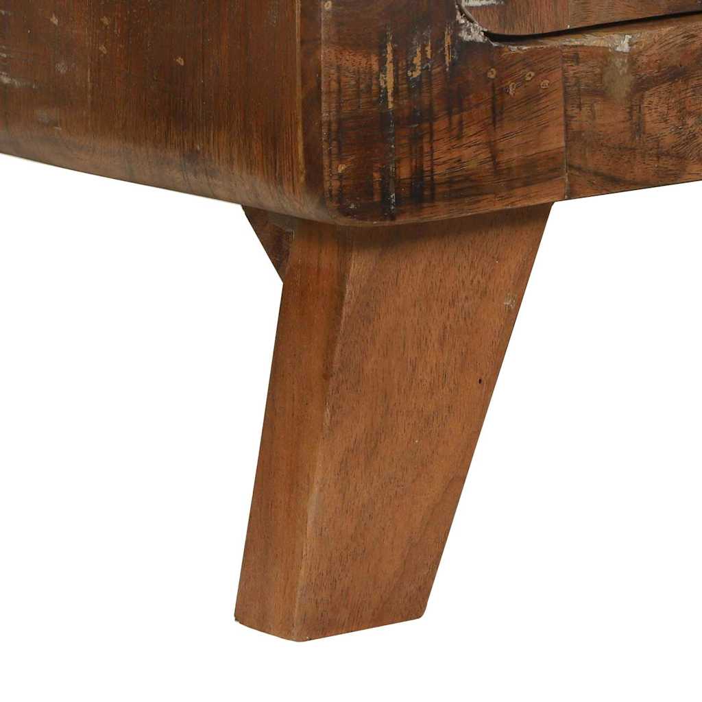 vidaXL Couchtisch Mehrfarbig Massives upgecyceltes Holz