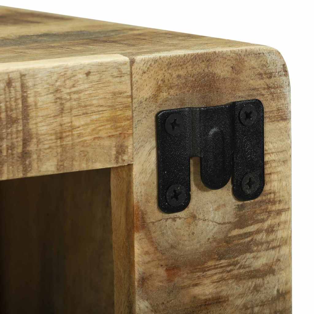 vidaXL TV-Einheiten 2 pcs Braun 36 x 30 x 36 cm Massivholz Mango