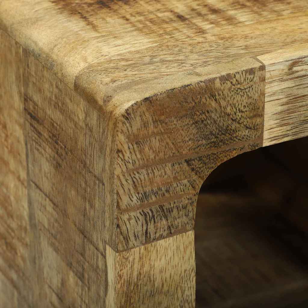 vidaXL TV-Einheiten 2 pcs Braun 36 x 30 x 36 cm Massivholz Mango