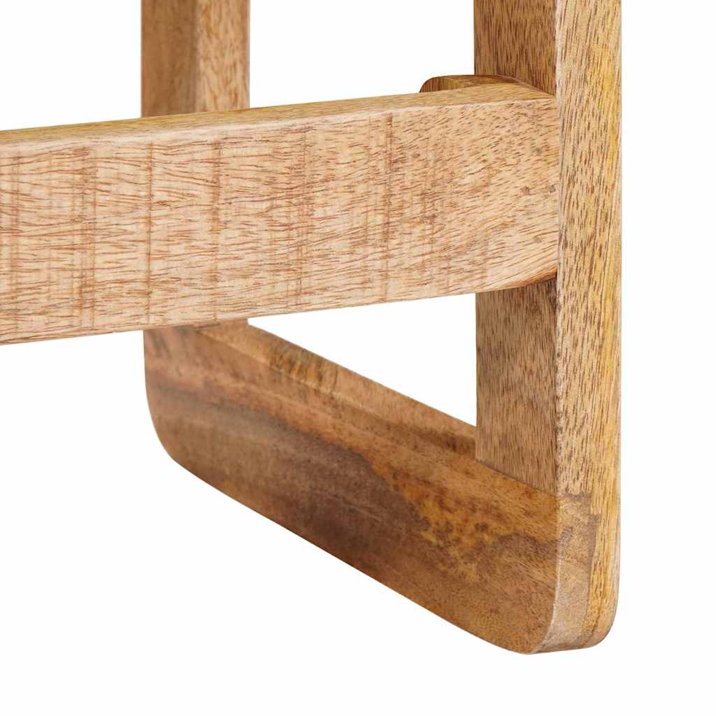 vidaXL Satztische 2 pcs Braun 46 x 46 x 45 cm Massivholz Mango