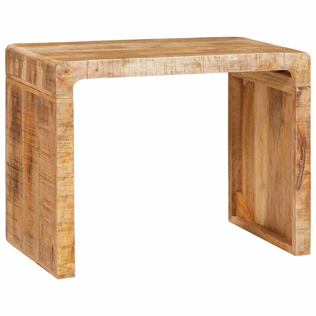 vidaXL Beistelltisch Braun 60 x 35 x 46 cm Massivholz Mango