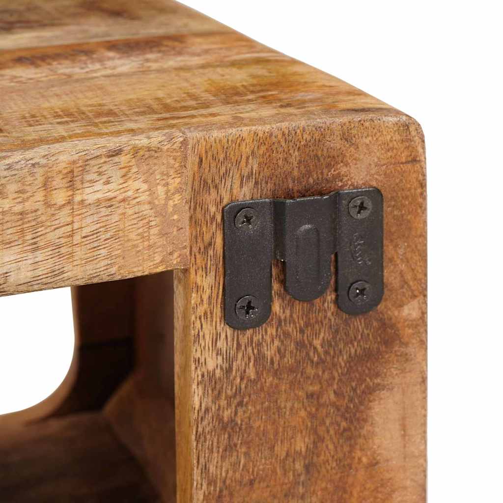 vidaXL Nachttisch Braun 45 x 30 x 24 cm Massivholz Mango