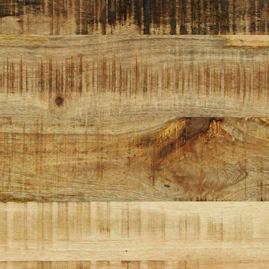 vidaXL Konsolentisch mit Regal Braun 120 x 33 x 75 cm Massivholz Mango