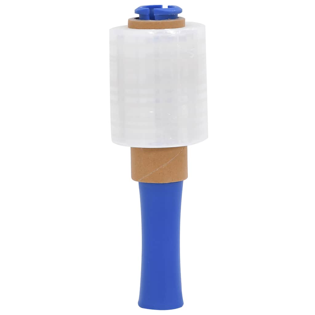 vidaXL Stretchfolie mit Griff 10 Stk. Transparent 23 μm 50 cm x 150 m