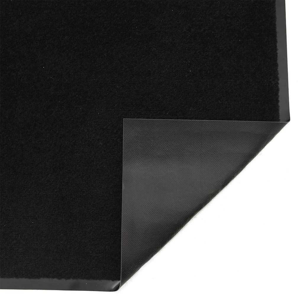 vidaXL Fußmatte Schwarz 40x60 cm
