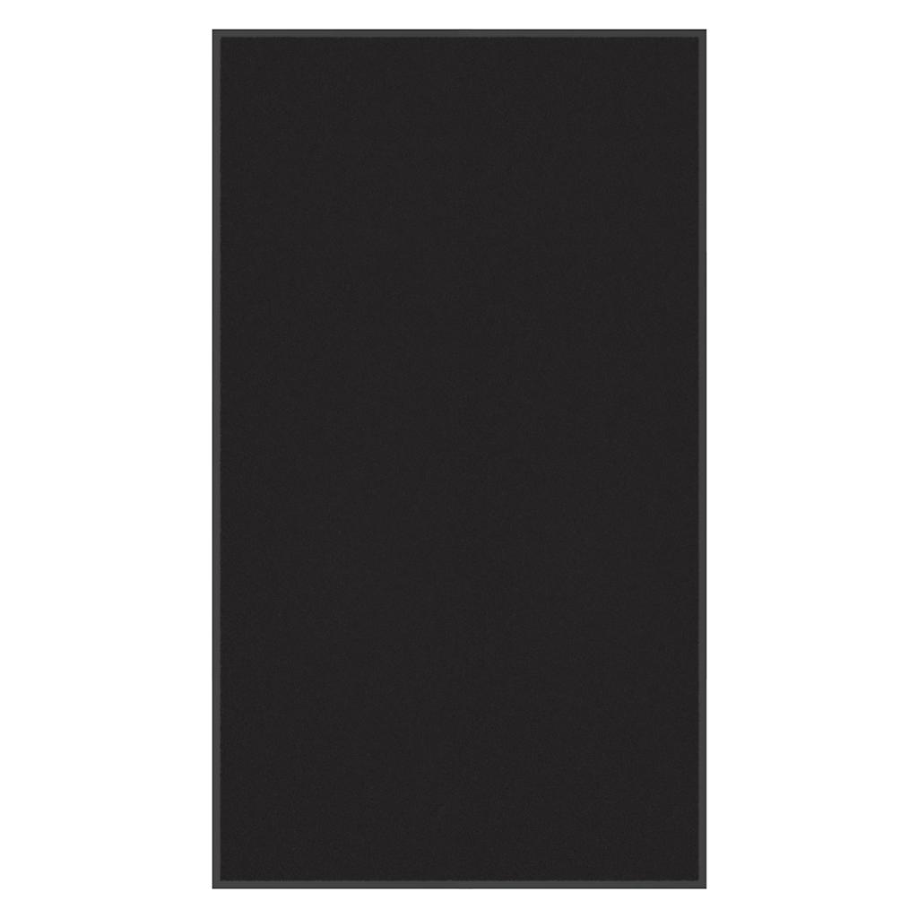 vidaXL Fußmatte Schwarz 40x60 cm