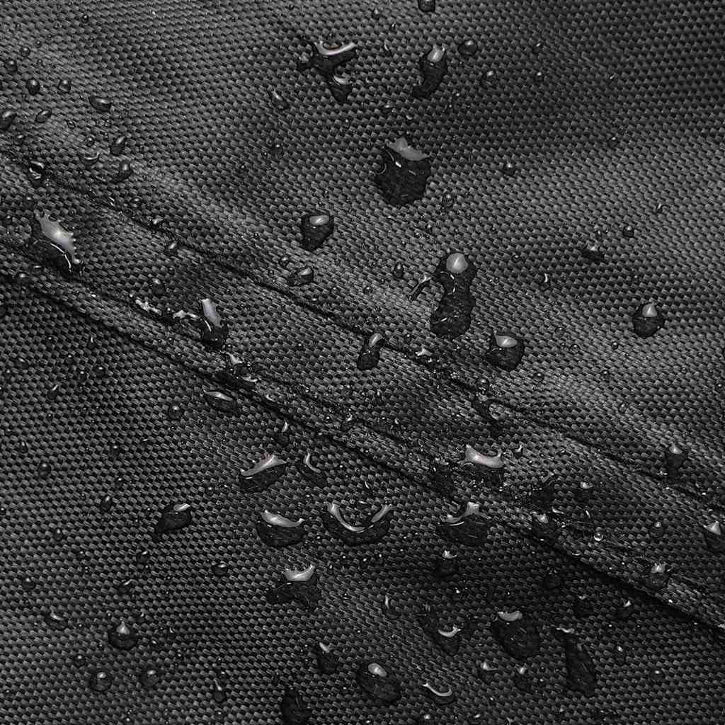 vidaXL Möbelbezug Uni Schwarz 60 x 60 x 45 cm Stoff