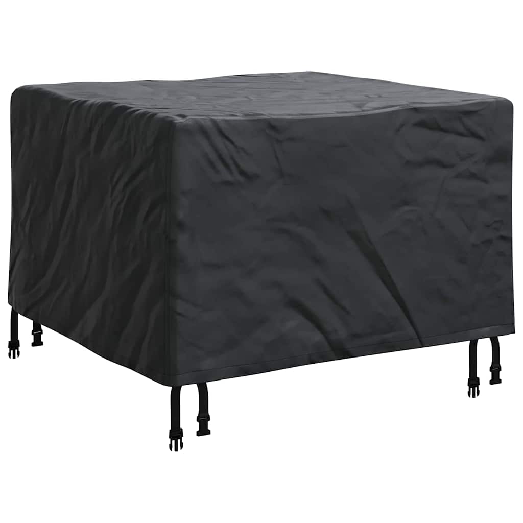 vidaXL Möbelbezug Uni Schwarz 60 x 60 x 45 cm Stoff