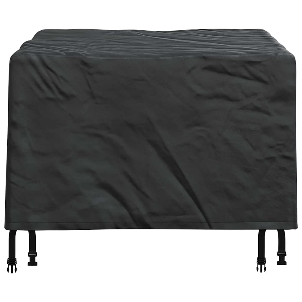 vidaXL Möbelbezug Uni Schwarz 60 x 60 x 45 cm Stoff