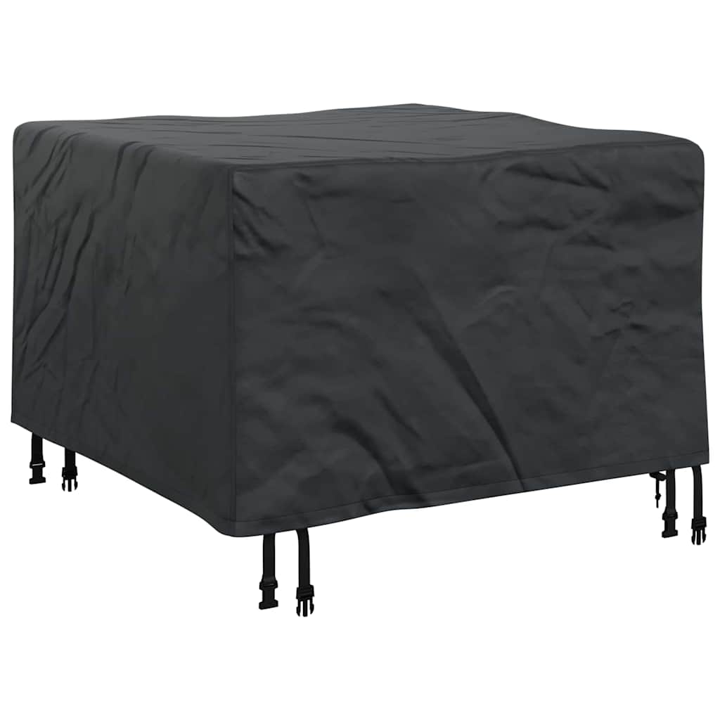 vidaXL Möbelbezug Uni Schwarz 60 x 60 x 45 cm Stoff