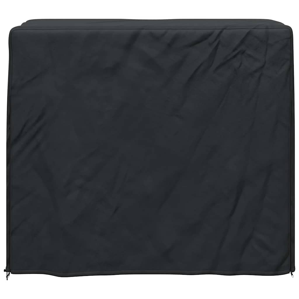 vidaXL Abdeckung für Kaminholzregal Schwarz 61 x 122 x 106 cm Stoff