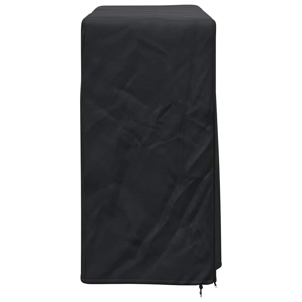 vidaXL Abdeckung für Kaminholzregal Schwarz 61 x 122 x 106 cm Stoff