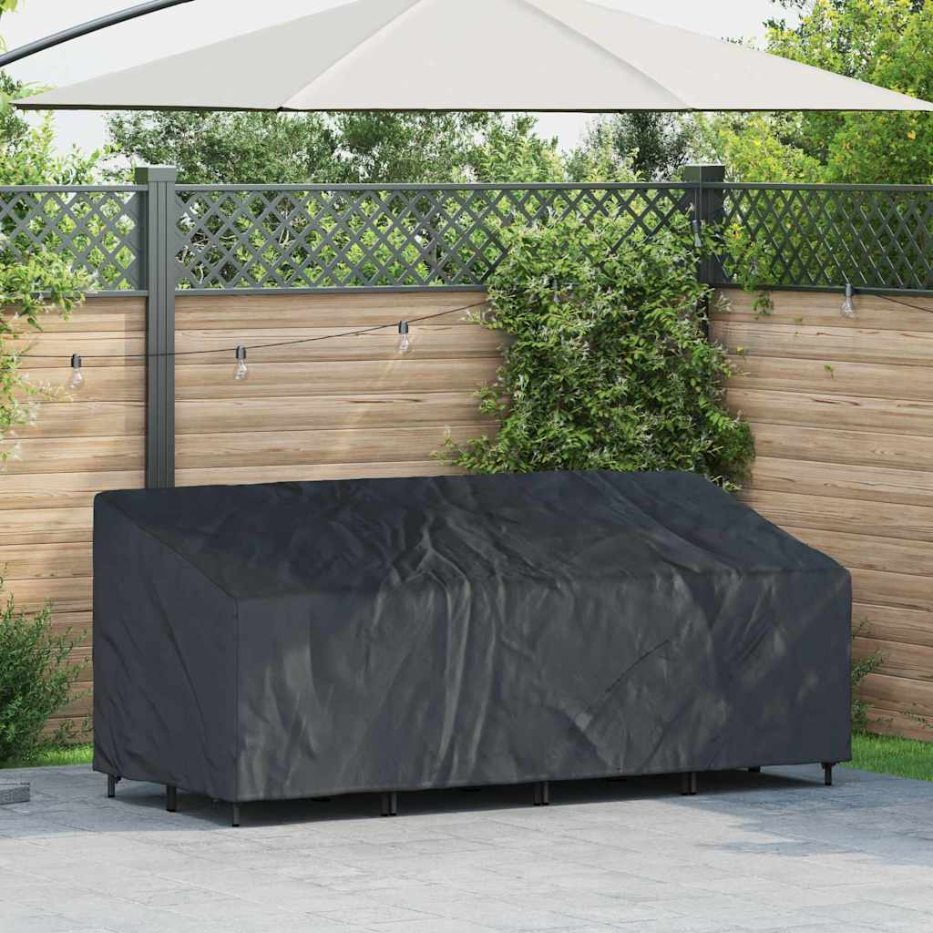 vidaXL Abdeckung für Gartenbank 134 x 70 x 65 / 94 cm 210D Oxford Stoff
