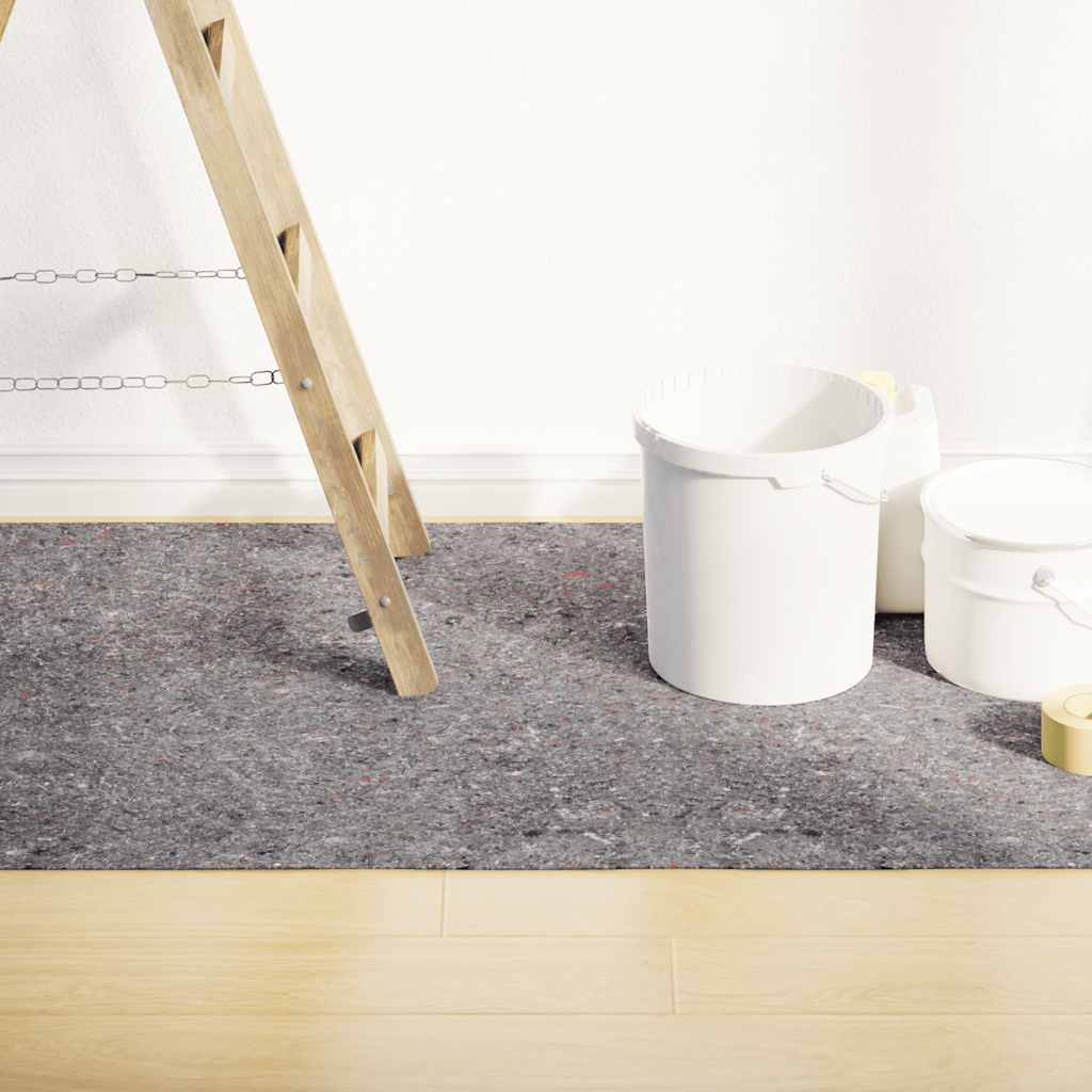 vidaXL Rutschfestes Malervlies 50 m 280 g/m² Grau