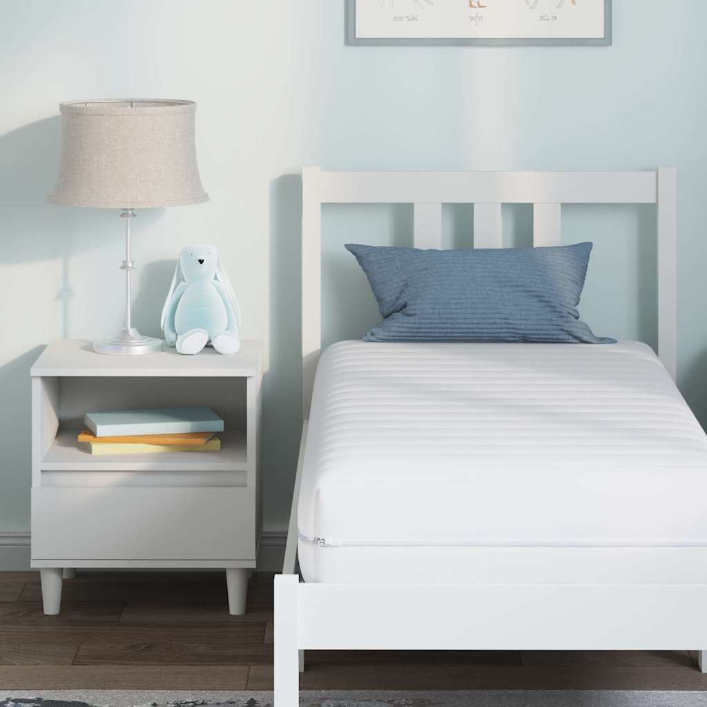 vidaXL Matratze Weiß 60 x 120 cm Taschenfeder