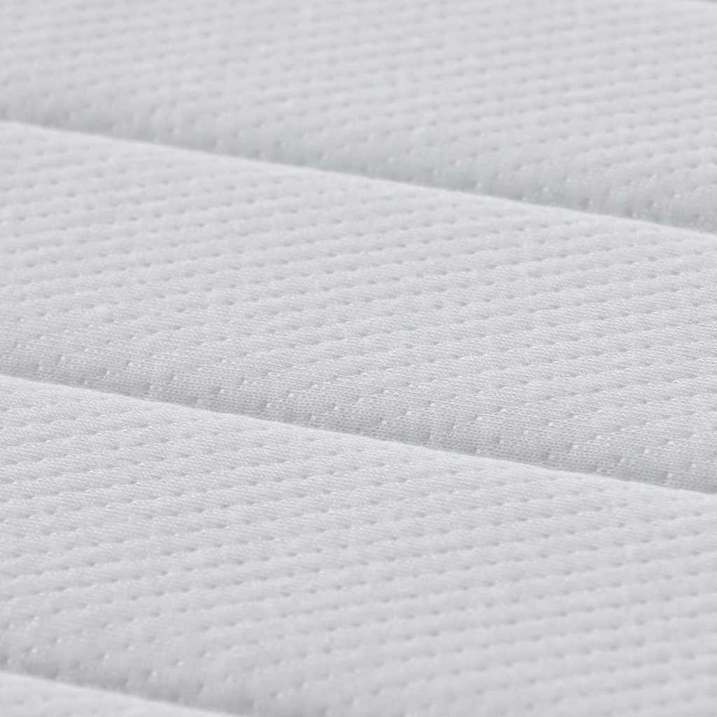 vidaXL Matratze Weiß 60 x 120 cm Taschenfeder