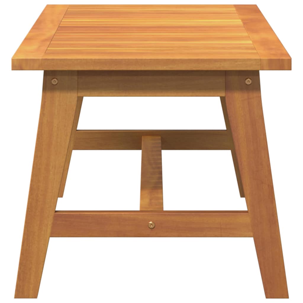 vidaXL Couchtisch Öl-Natur Massivholz Akazie