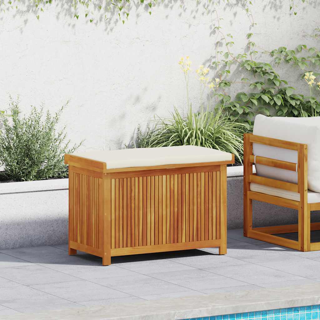 vidaXL Outdoor-Kissenbox 60x50x61 cm Massivholz Akazie