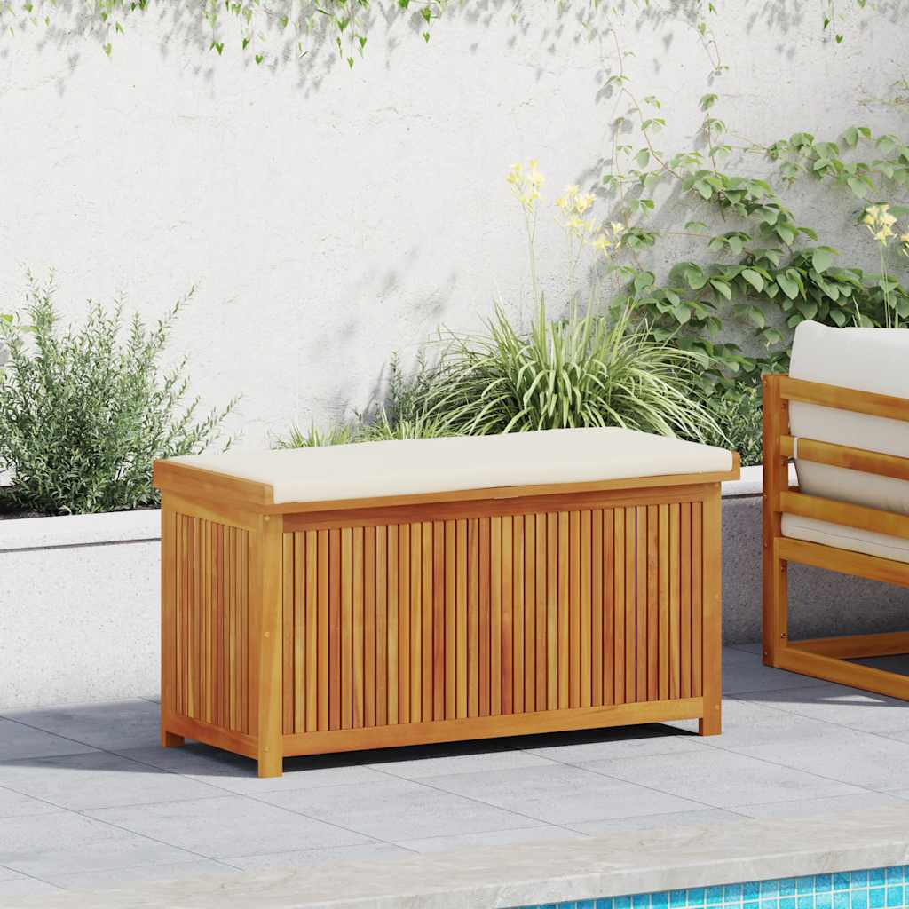 vidaXL Outdoor-Kissenbox 60x50x61 cm Massivholz Akazie
