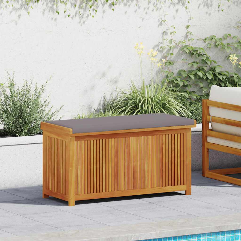 vidaXL Outdoor-Kissenbox 60x50x61 cm Massivholz Akazie